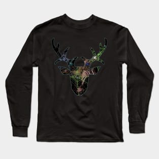 Web Head Deer v1 Long Sleeve T-Shirt